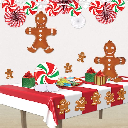 Beistle 24" x 18" Inflatable Gingerbread Men, 2ct.